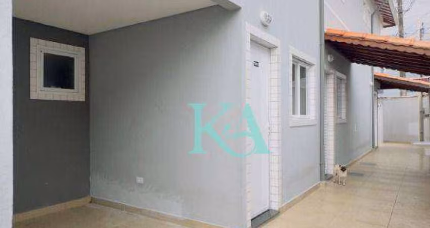 Casa com 2 dormitórios à venda por R$ 330.000 - Jardim Quietude - Praia Grande/SP