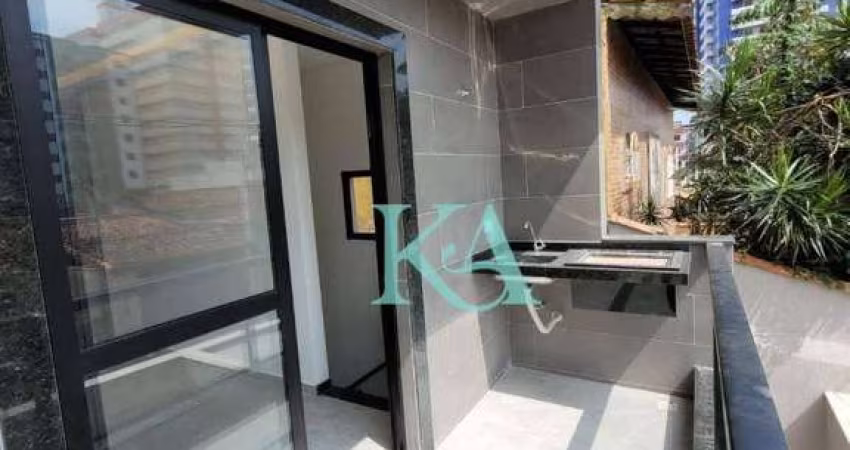 Casa com 3 dormitórios à venda, 75 m² por R$ 410.000,00 - Aviação - Praia Grande/SP