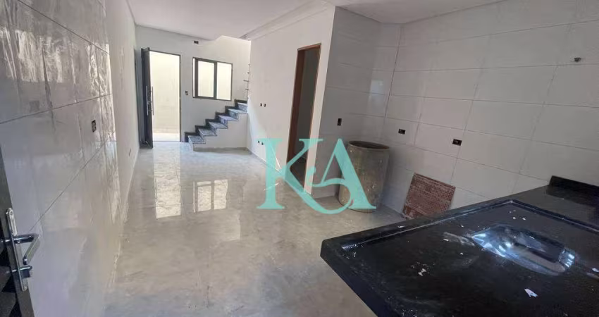 Casa com 2 dormitórios à venda, 57 m² por R$ 320.000,00 - Aviação - Praia Grande/SP