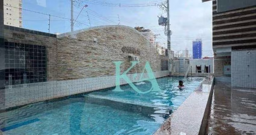 Apartamento com 2 dormitórios à venda, 55 m² por R$ 335.000 - Aviação - Praia Grande/SP