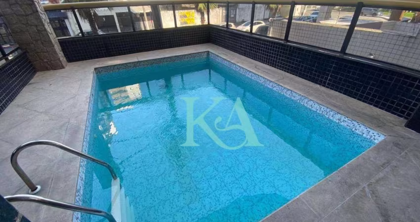 Apartamento com 2 dormitórios à venda, 65 m² por R$ 475.000,00 - Vila Guilhermina - Praia Grande/SP
