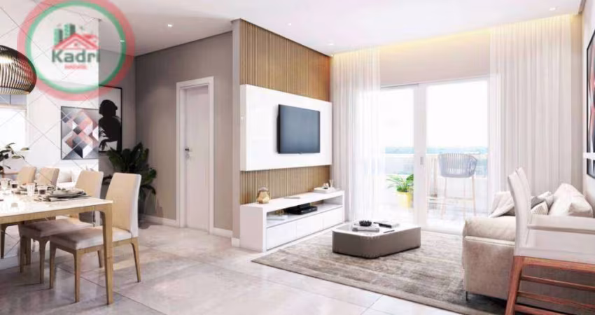 Apartamento com 2 dormitórios à venda, 88 m² por R$ 633.981,39 - Canto do Forte - Praia Grande/SP