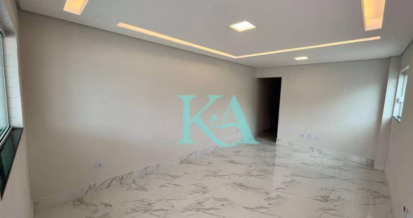 Sobrado com 2 dormitórios à venda, 76 m² por R$ 435.000,00 - Vila Caiçara - Praia Grande/SP