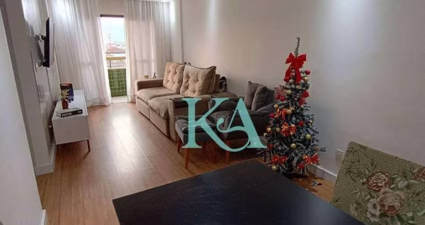 Apartamento com 2 dormitórios à venda, 80 m² por R$ 390.000,00 - Tupi - Praia Grande/SP