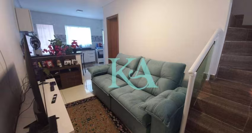 Casa com 2 dormitórios à venda, 57 m² por R$ 280.000,00 - Caiçara - Praia Grande/SP