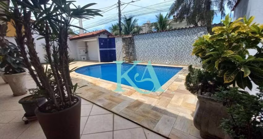 Casa com 4 dormitórios 3 suítes e piscina  à venda, 220 m² por R$ 1.290.000 - Balneário Flórida - Praia Grande/SP