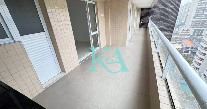 Apartamento com 3 dormitórios à venda, 119 m² por R$ 730.000 - Aviação - Praia Grande/SP