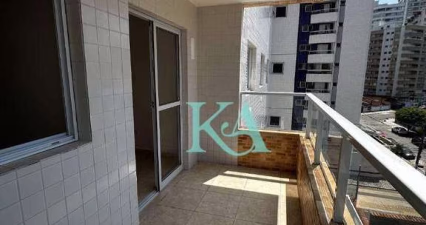Apartamento com 2 dormitórios  1 Suíte Sacada Gourmet à venda, 57 m² por R$ 385.000 - Vila Guilhermina - Praia Grande/SP