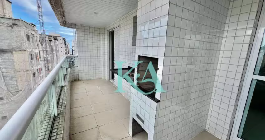 Apartamento com 1 dormitório Varanda Gourmet  à venda, 50 m² por R$ 310.000 - Vila Guilhermina - Praia Grande/SP