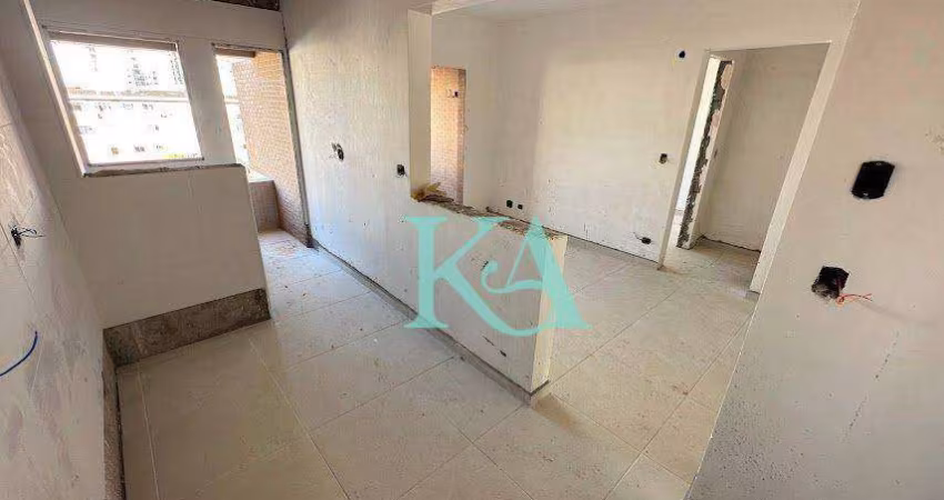 Apartamento com 1 dormitório à venda, 47 m² por R$ 299.000 - Vila Guilhermina - Praia Grande/SP
