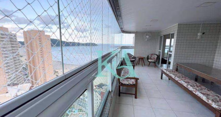 Apartamento com 3 dormitórios à venda, 115 m² por R$ 799.000 - Vila Guilhermina - Praia Grande/SP