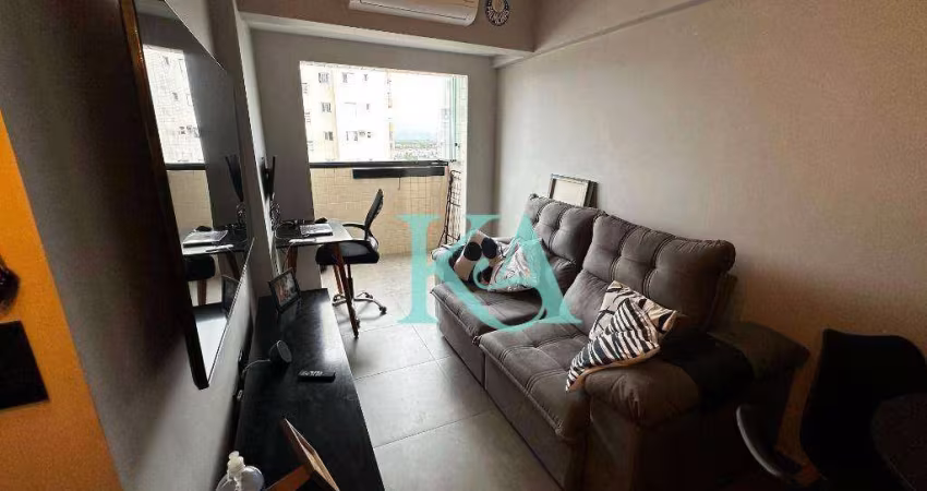 Apartamento com 1 dormitório à venda, 70 m² por R$ 299.000,00 - Tupi - Praia Grande/SP