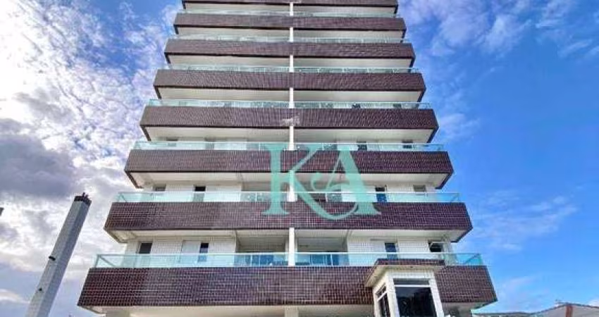 Apartamento com 2 dormitórios à venda, 67 m² por R$ 380.000,00 - Vila Assunção - Praia Grande/SP