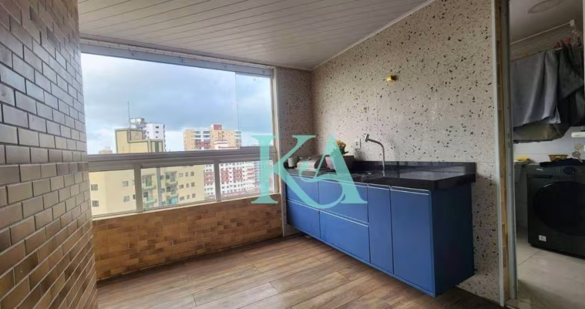 Apartamento com 1 dormitório à venda, 50 m² por R$ 375.000 - Vila Guilhermina - Praia Grande/SP