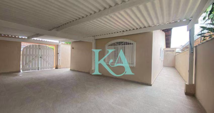 Casa com 3 dormitórios à venda por R$ 725.000 - Aviação - Praia Grande/SP