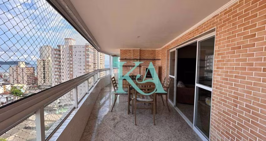 Apartamento com 4 dormitórios à venda, 168 m² por R$ 770.000,00 - Aviação - Praia Grande/SP