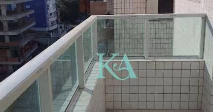Apartamento com 2 dormitórios à venda, 70 m² por R$ 450.000 - Aviao - Praia Grande/SP