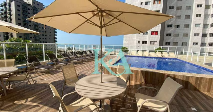 Apartamento com 2 dormitórios à venda, 91 m² por R$ 640.000,00 - Tupi - Praia Grande/SP