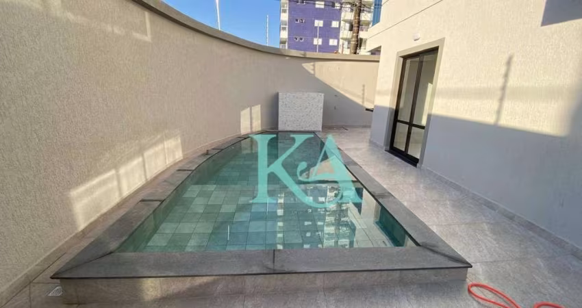 Sobrado com 3 dormitórios à venda, 127 m² por R$ 990.000,00 - Vila Guilhermina - Praia Grande/SP