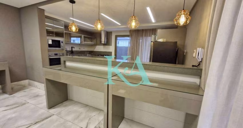 Apartamento com 2 dormitórios à venda, 92 m² por R$ 670.000,00 - Canto do Forte - Praia Grande/SP