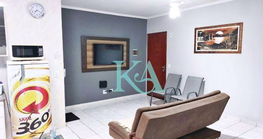 Kitnet com 1 dormitório à venda, 35 m² por R$ 223.000 - Vila Guilhermina - Praia Grande/SP
