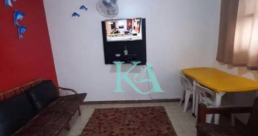 Apartamento com 1 dormitório à venda, 50 m² por R$ 259.000,00 - Vila Guilhermina - Praia Grande/SP