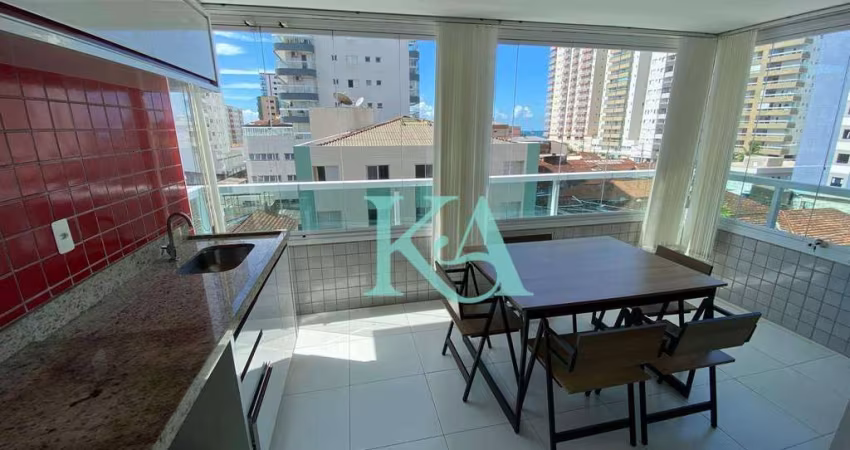 Apartamento com 2 dormitórios à venda, 100 m² por R$ 650.000 - Vila Assunção - Praia Grande/SP