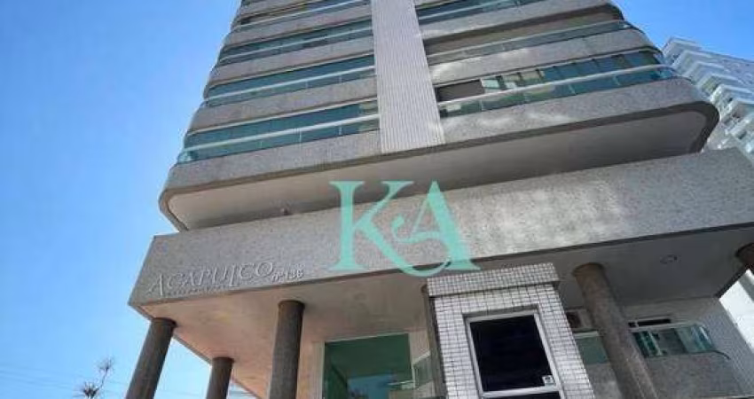 Apartamento com 2 dormitórios à venda, 91 m² por R$ 420.000 - Caiçara - Praia Grande/SP