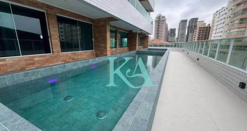 Apartamento com 3 dormitórios à venda, 126 m² por R$ 965.000 - Aviação - Praia Grande/SP