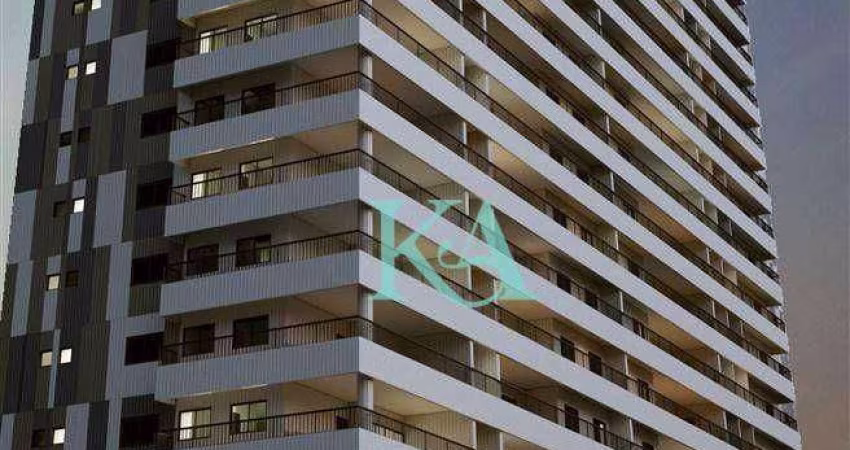 Apartamento com 3 dormitórios à venda, 121 m² por R$ 830.000,00 - Guilhermina - Praia Grande/SP