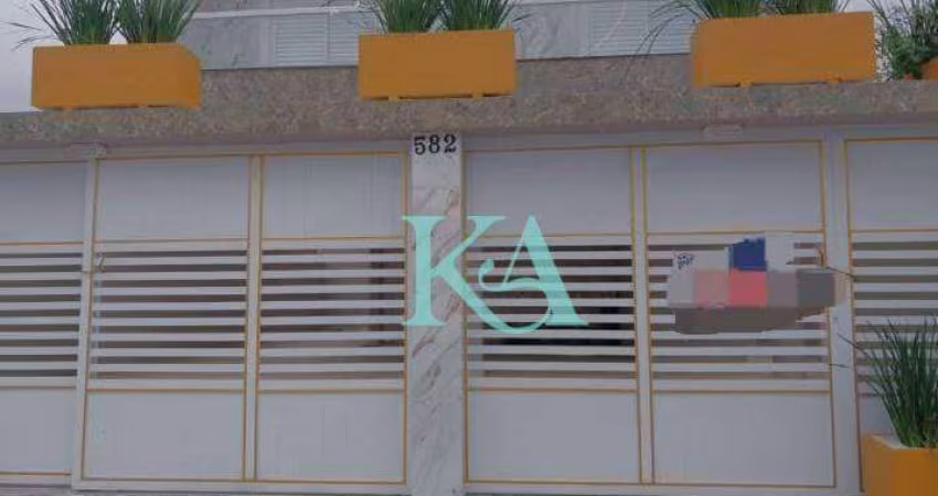 Casa com 2 dormitórios à venda, 40 m² por R$ 260.000,00 - Caiçara - Praia Grande/SP