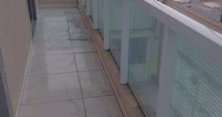 Casa condomínio com 2 dormitórios sacada direto com a construtora  à venda, 60 m² por R$ 370.000 - Caiçara - Praia Grande/SP