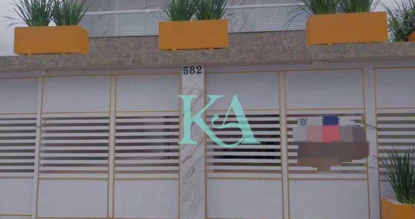Casa condomínio com 2 dormitórios quintal privativo  à venda, 41 m² por R$ 285.000 - Caiçara - Praia Grande/SP