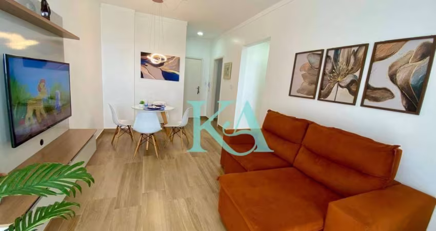 Apartamento com 1 dormitório à venda, 75 m² por R$ 310.000 - Mirim - Praia Grande/SP