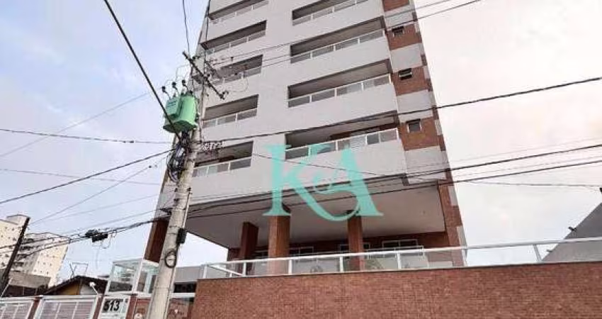 Apartamento com 1 dormitório à venda, 47 m² por R$ 360.000 - Vila Guilhermina - Praia Grande/SP
