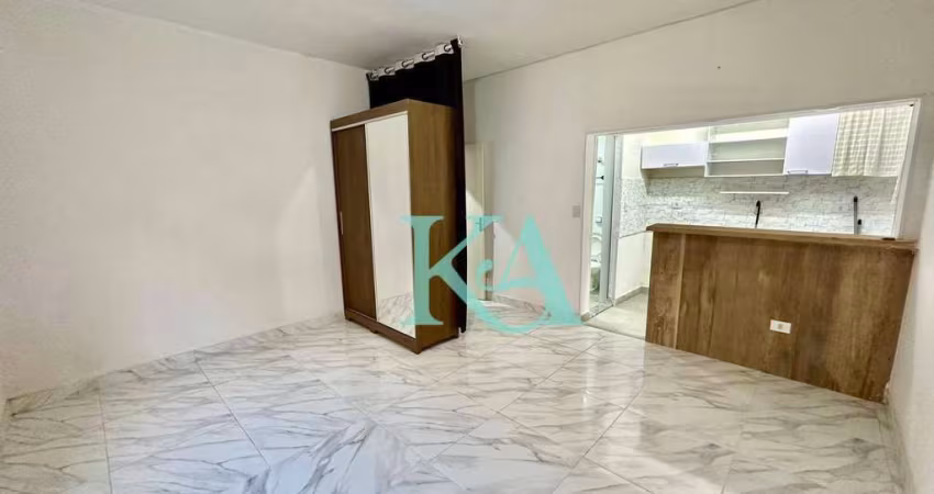 Kitnet com 1 dormitório à venda, 25 m² por R$ 195.000 - Boqueirão - Praia Grande/SP