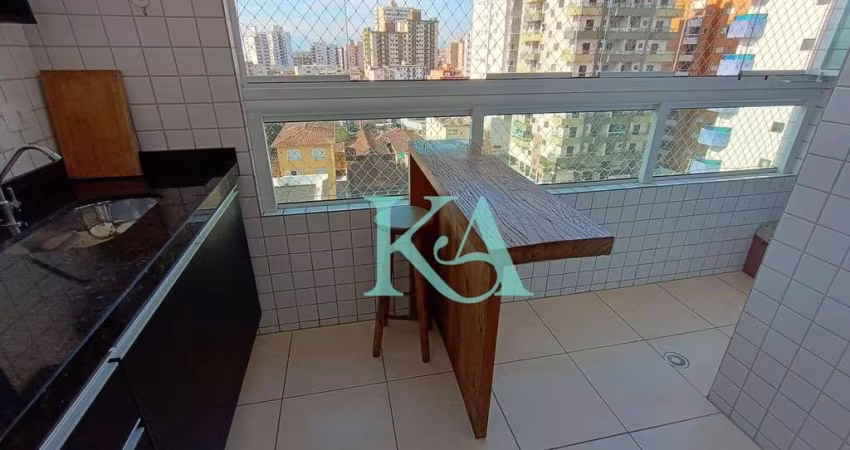 Apartamento com 2 dormitórios à venda, 72 m² por R$ 500.000,00 - Ocian - Praia Grande/SP