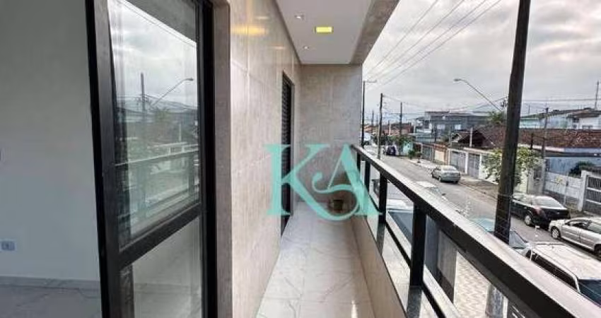 Sobrado condominio com 2 dormitórios e sacada à venda, 60 m² por R$ 310.000 - Caiçara - Praia Grande/SP