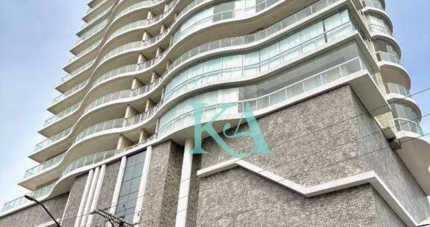 Apartamento com 3 dormitórios à venda, 109 m² por R$ 799.000,00 - Vila Guilhermina - Praia Grande/SP