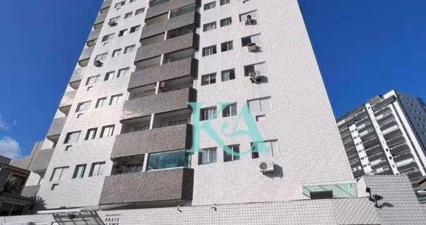 Apartamento com 2 dormitórios à venda, 61 m² por R$ 385.000 - Vila Guilhermina - Praia Grande/SP