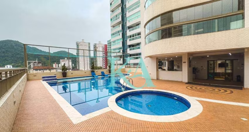 Apartamento com 3 dormitórios à venda, 149 m² por R$ 1.600.000 - Canto do Forte - Praia Grande/SP