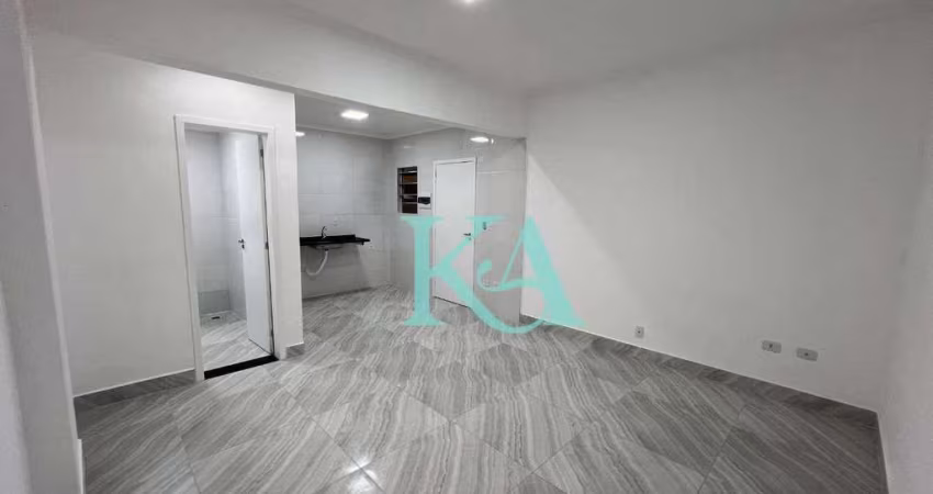 Kitnet com 1 dormitório à venda, 28 m² por R$ 197.000,00 - Canto do Forte - Praia Grande/SP
