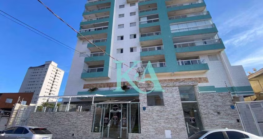 Apartamento com 2 dormitórios à venda, 66 m² por R$ 450.000 - Mirim - Praia Grande/SP