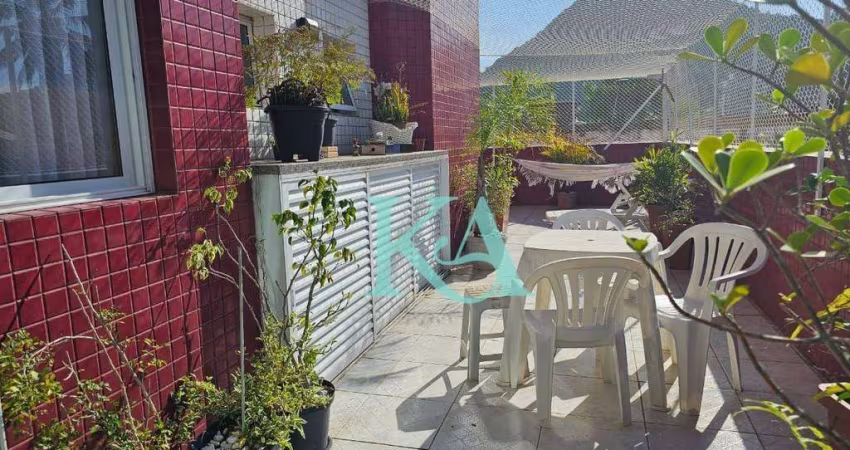 Apartamento Garden com 2 dormitórios à venda, 127 m² por R$ 649.000 - Canto do Forte - Praia Grande/SP