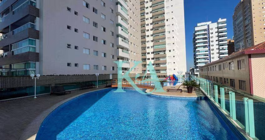 Apartamento com 2 dormitórios à venda, 85 m² por R$ 700.000 - Boqueirão - Praia Grande/SP