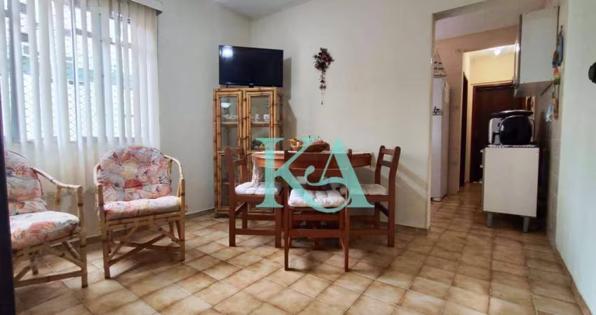 Apartamento com 1 dormitório à venda, 70 m² por R$ 225.000 - Vila Guilhermina - Praia Grande/SP
