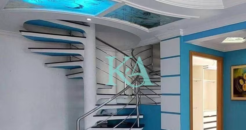 Apartamento com 3 dormitórios à venda, 174 m² por R$ 650.000,00 - Caiçara - Praia Grande/SP