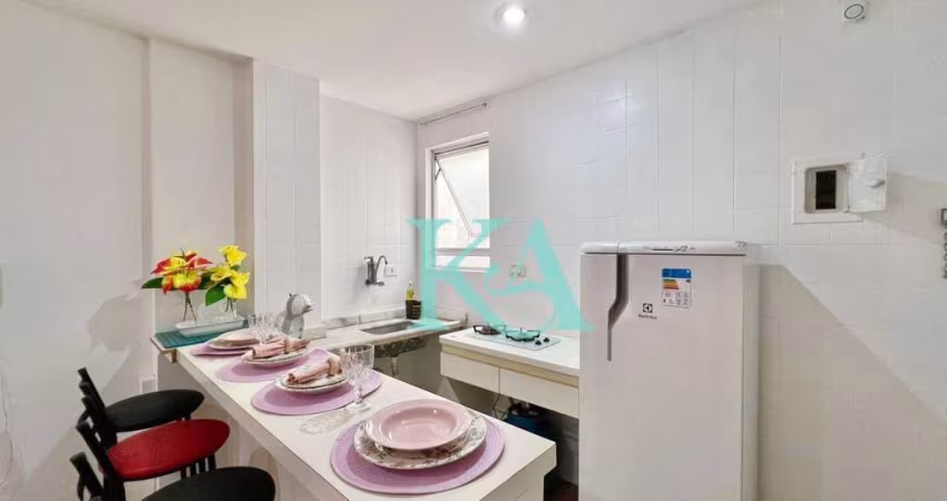 Kitnet com 1 dormitório à venda, 36 m² por R$ 198.000,00 - Aviação - Praia Grande/SP