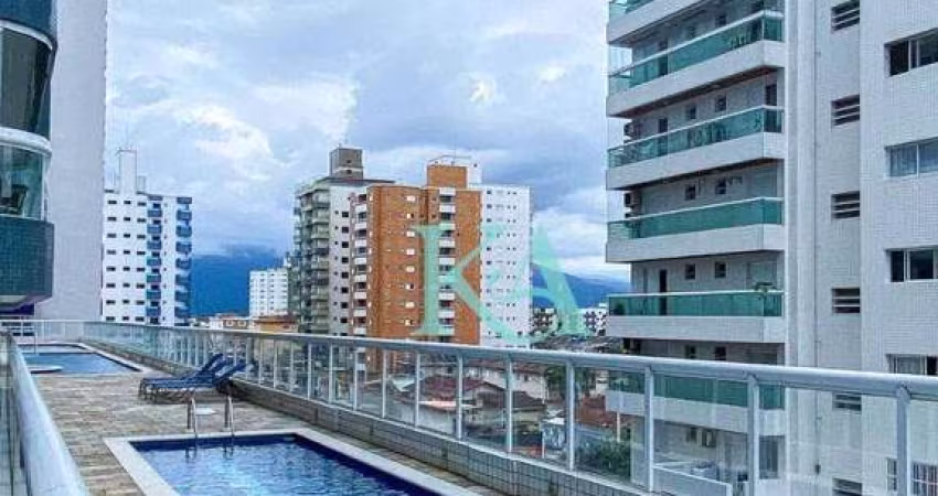 Apartamento com 2 dormitórios à venda, 82 m² por R$ 640.000 - Tupi - Praia Grande/SP