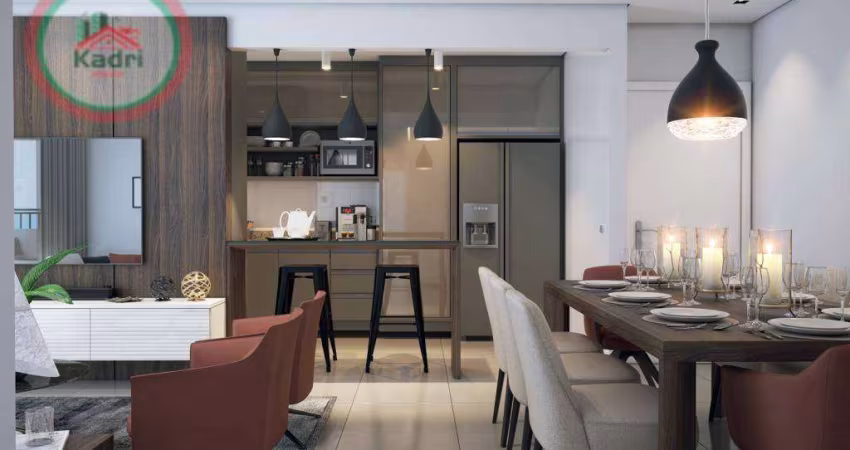 Apartamento com 3 dormitórios à venda, 105 m² por R$ 1.017.000,00 - Canto do Forte - Praia Grande/SP